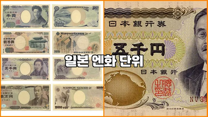 일본 엔화 단위