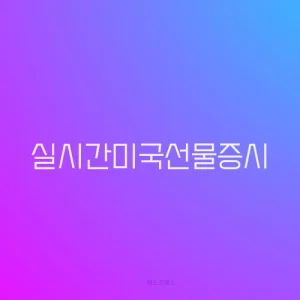 실시간미국선물증시