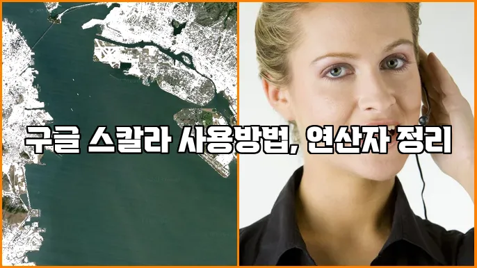 구글 스칼라 사용방법, 연산자 정리