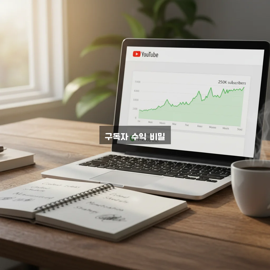 유튜브 구독자 수익 관련 이미지 2