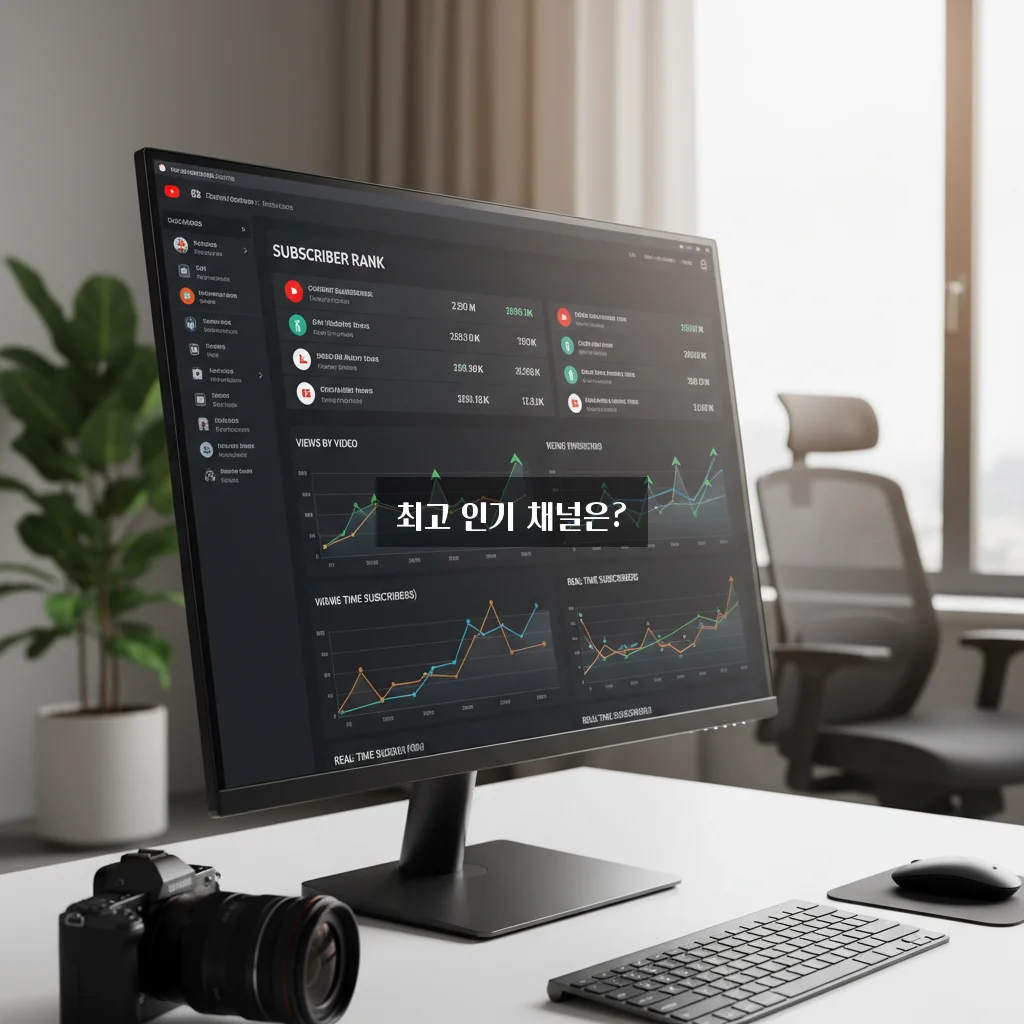 유튜브 구독자 순위 관련 이미지 2