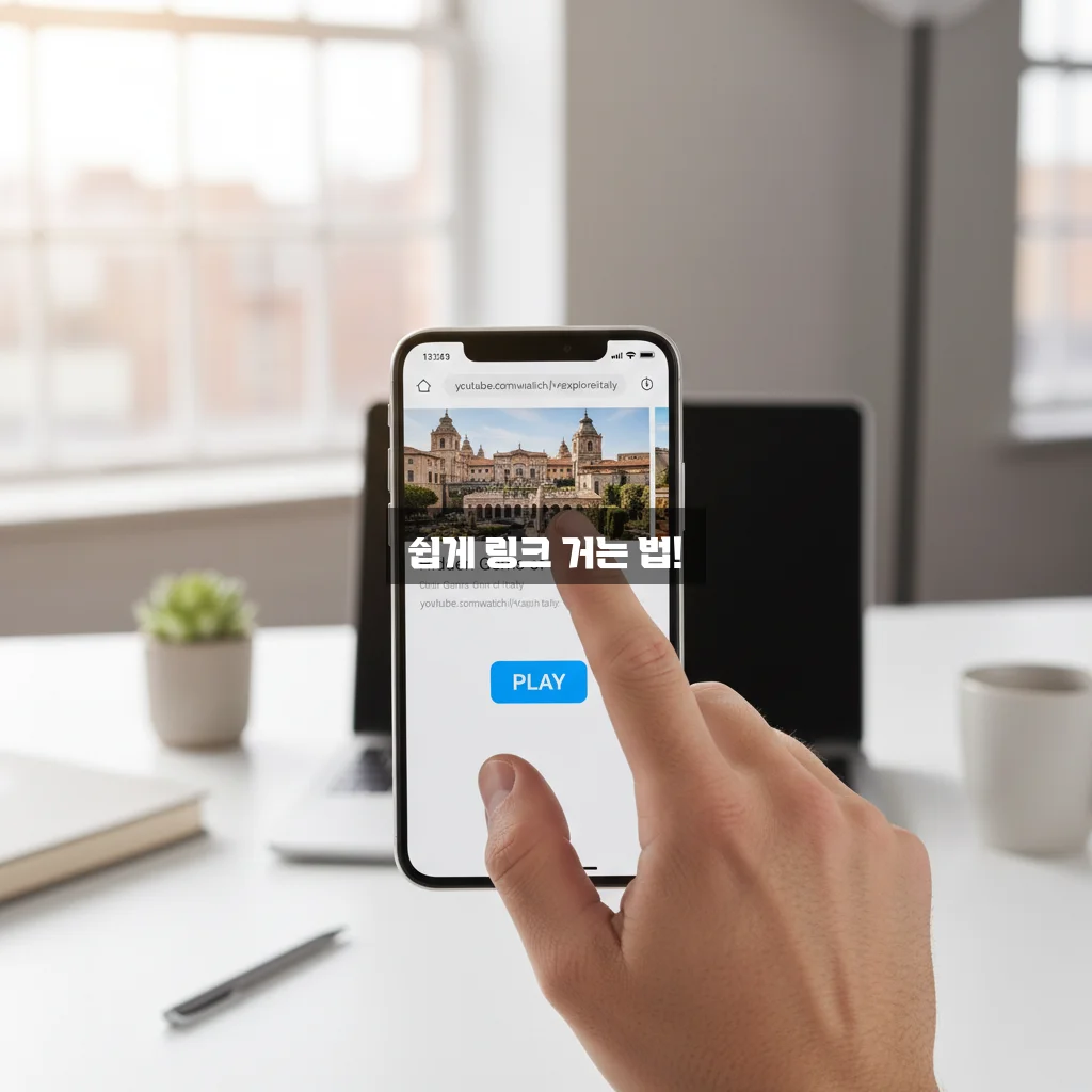 유튜브 링크 연결 관련 이미지 2
