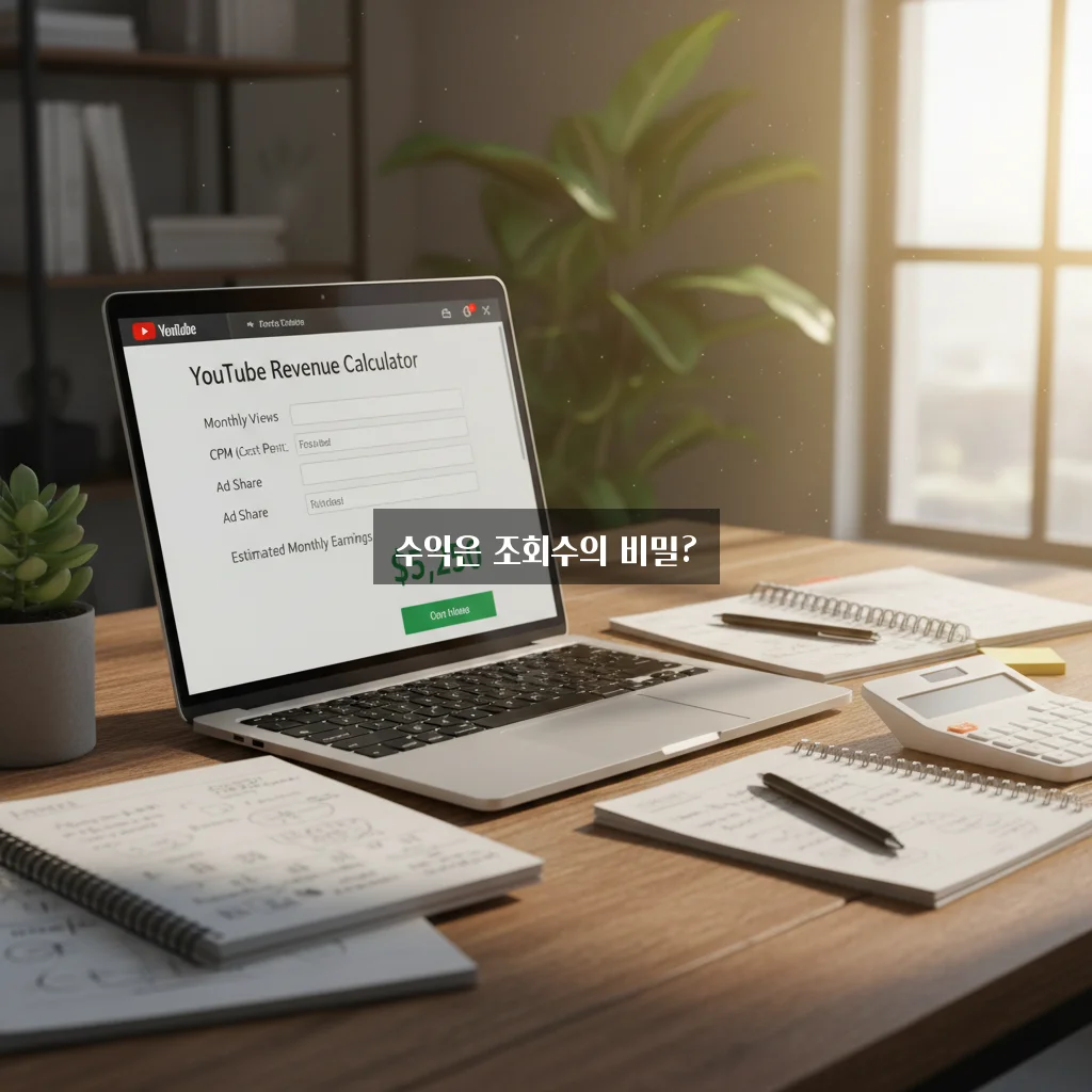 유튜브 수익계산기 관련 이미지 1