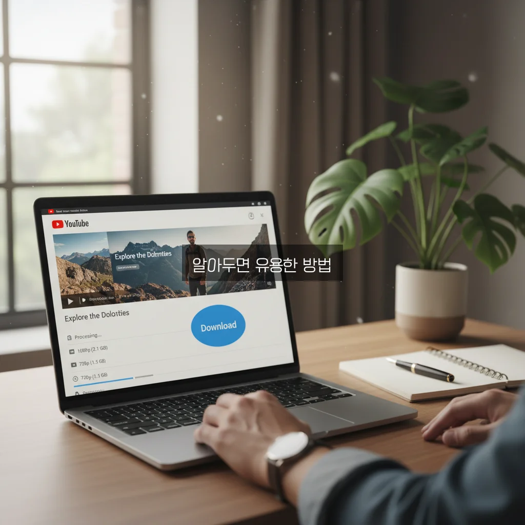 유튜브 영상 무료 다운로드 관련 이미지 1