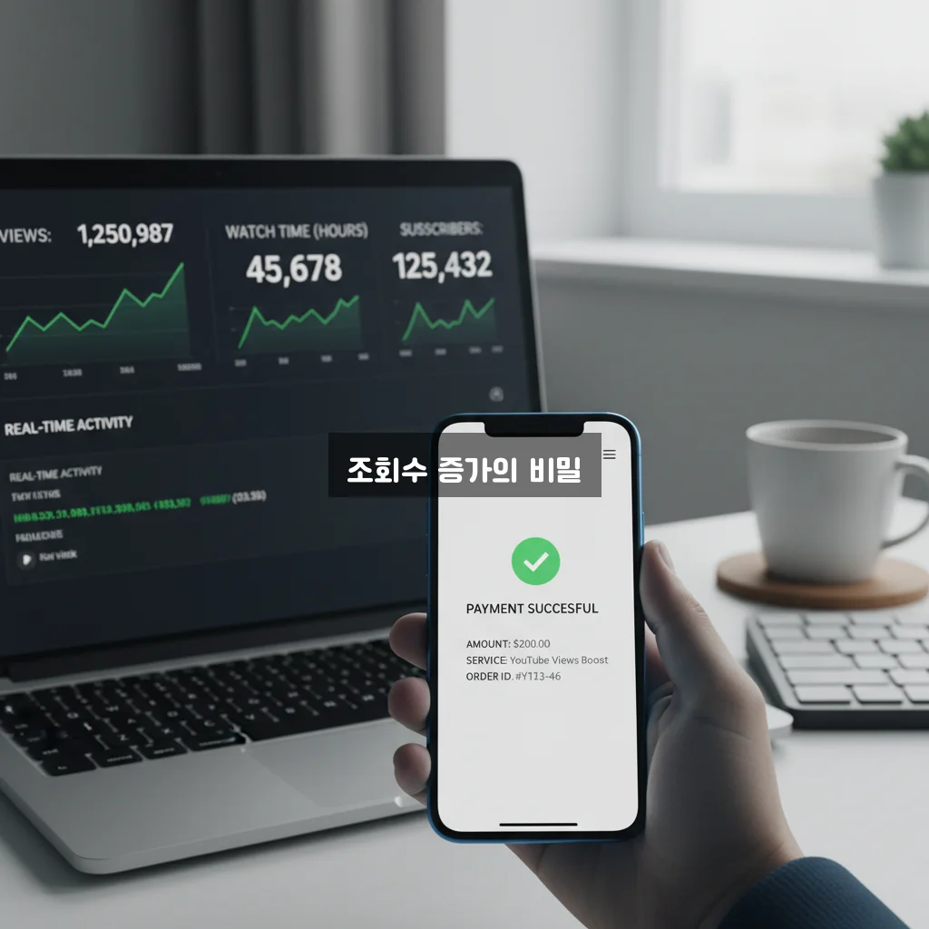 유튜브 조회수 구매 관련 이미지 1