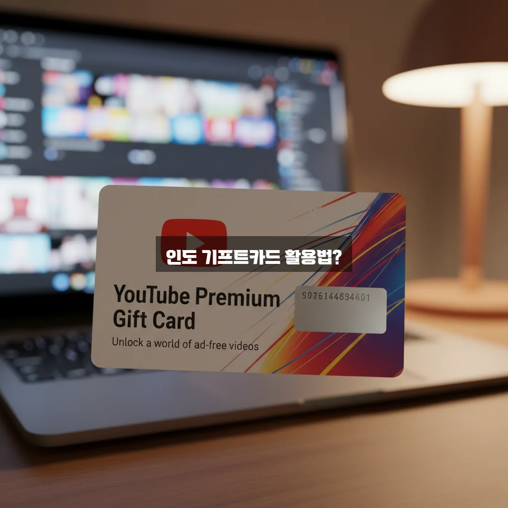 유튜브 프리미엄 인도 기프트카드 관련 이미지 2