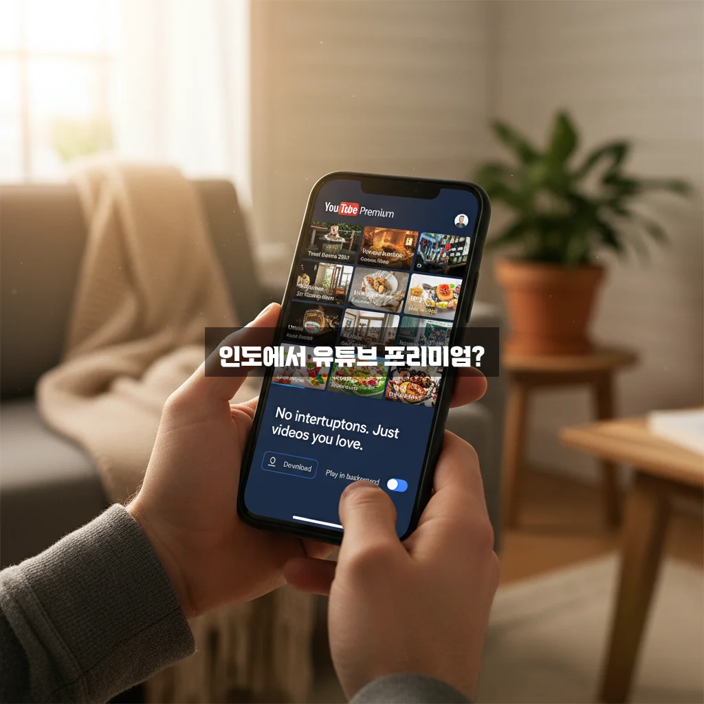 유튜브 프리미엄 인도 우회 관련 이미지 1