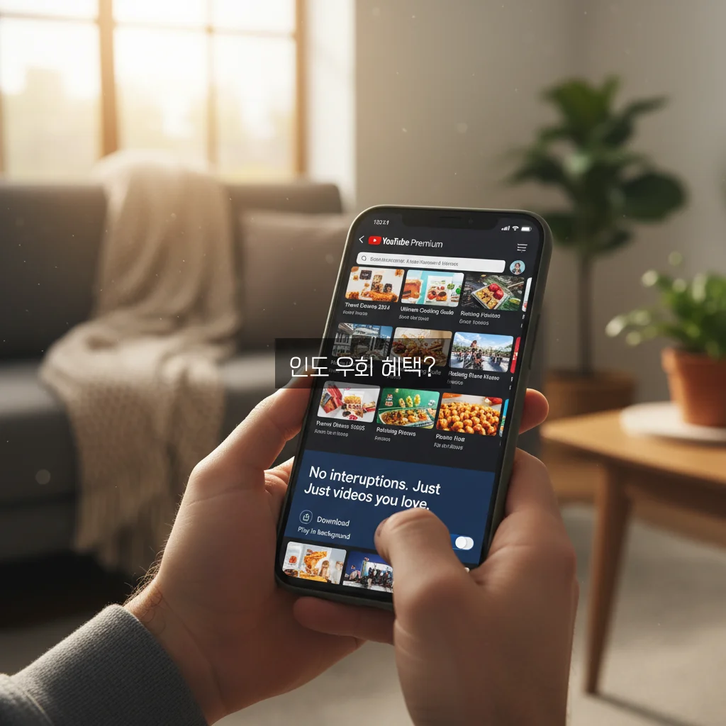 유튜브 프리미엄 인도 우회 관련 이미지 2