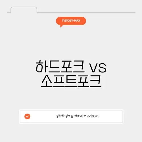 하드포크 vs 소프트포크