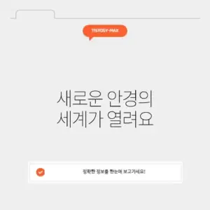 손테일 안경