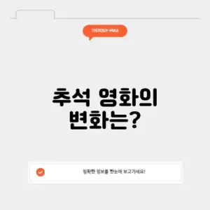25년 추석 영화