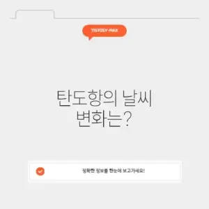 탄도항 날씨