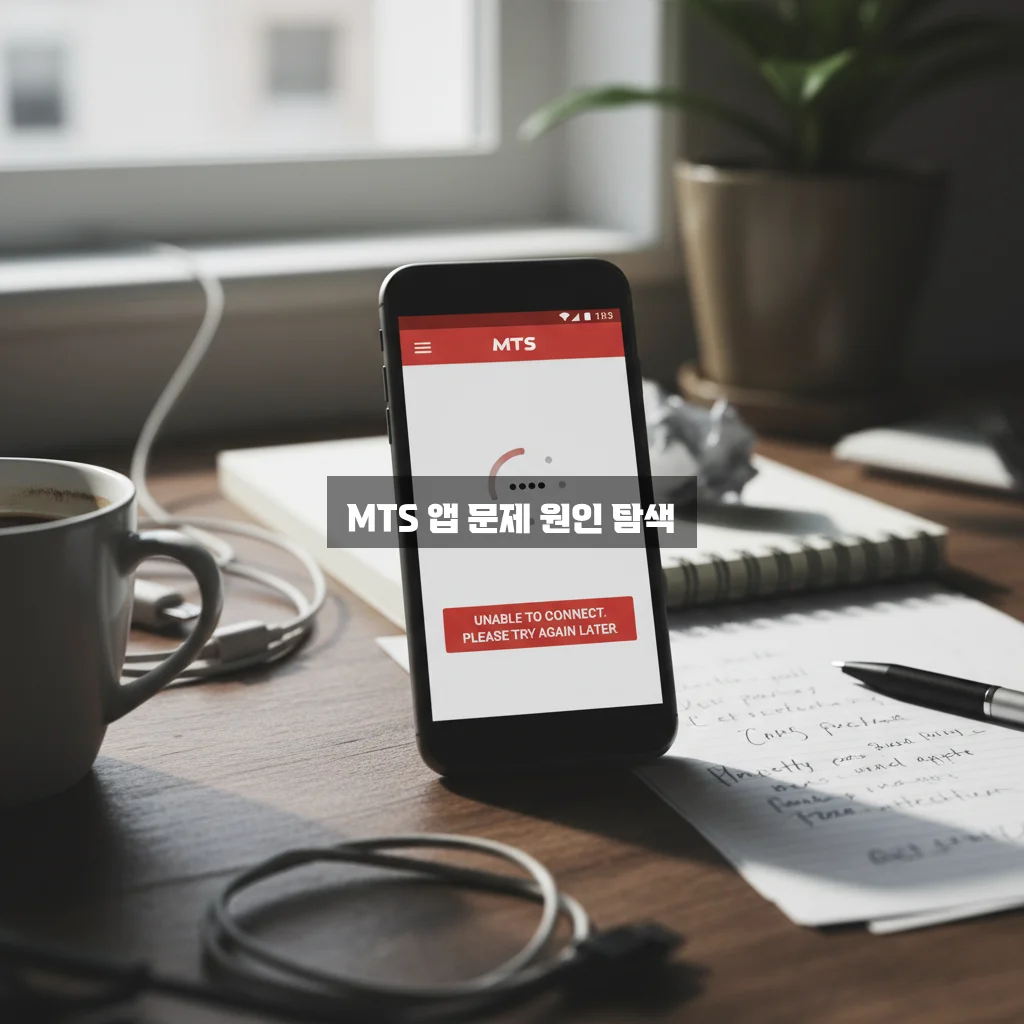 MTS 앱 실행 안됨 및 업데이트 오류 관련 이미지 2