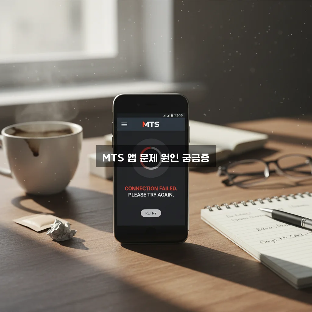 MTS 앱 실행 안됨 및 업데이트 오류 관련 이미지 3
