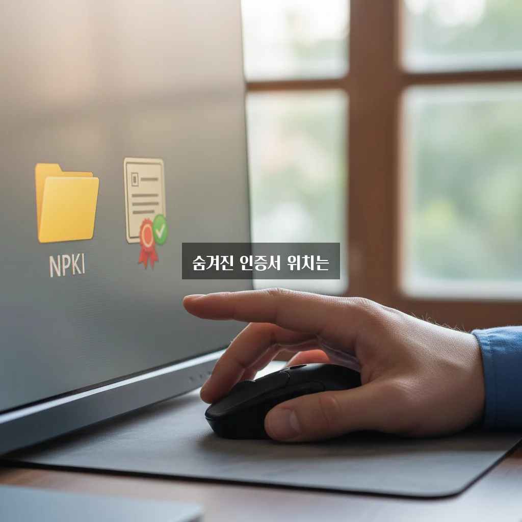공동인증서 저장 위치 찾기 (NPKI 폴더) 관련 이미지 3