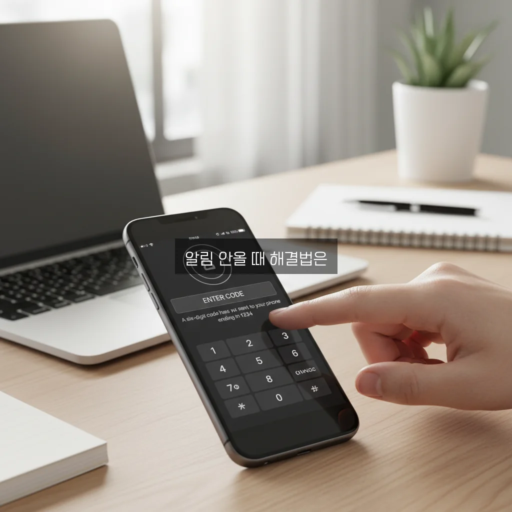 네이버 2단계 인증 알림 안 옴 및 기기 변경 관련 이미지 1