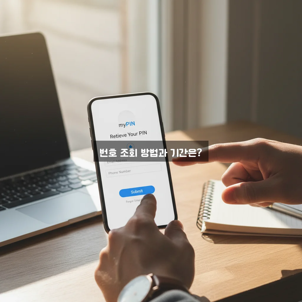 마이핀 번호 조회 및 유효기간 확인 관련 이미지 2