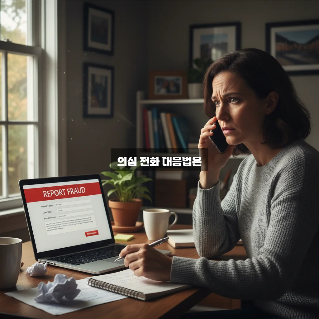 보이스피싱 의심 전화 신고 및 계좌 지급 정지 관련 이미지 3