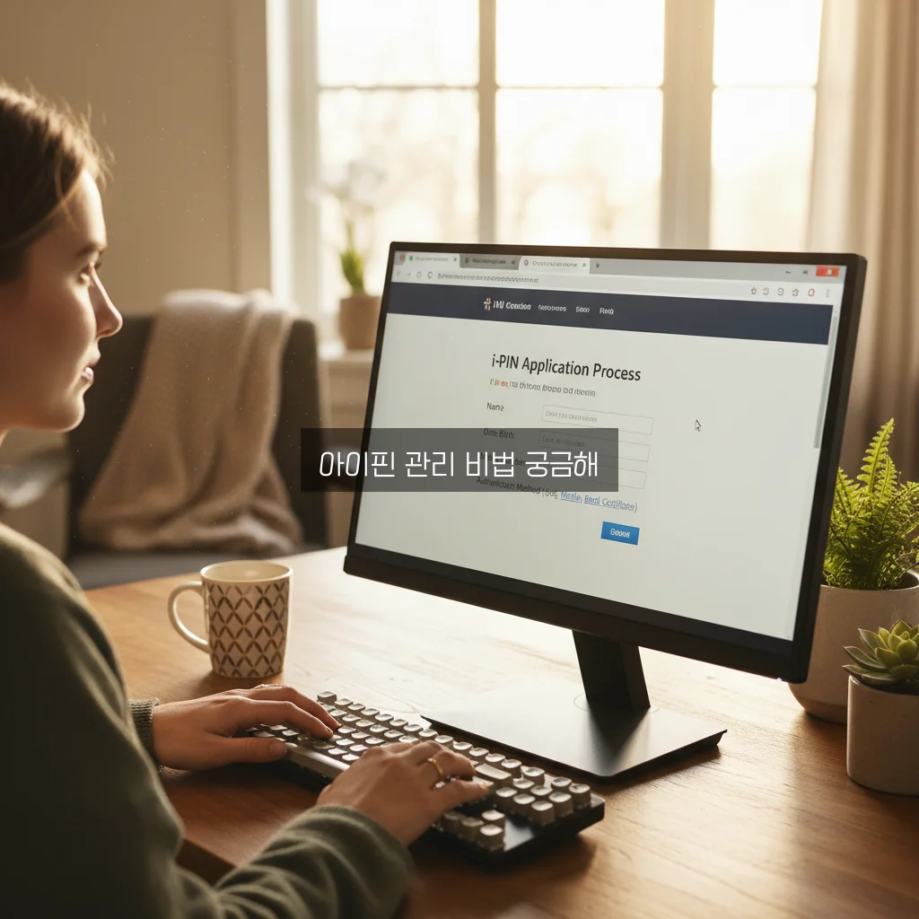 아이핀(i-PIN) 발급 방법 및 비밀번호 재설정 관련 이미지 3