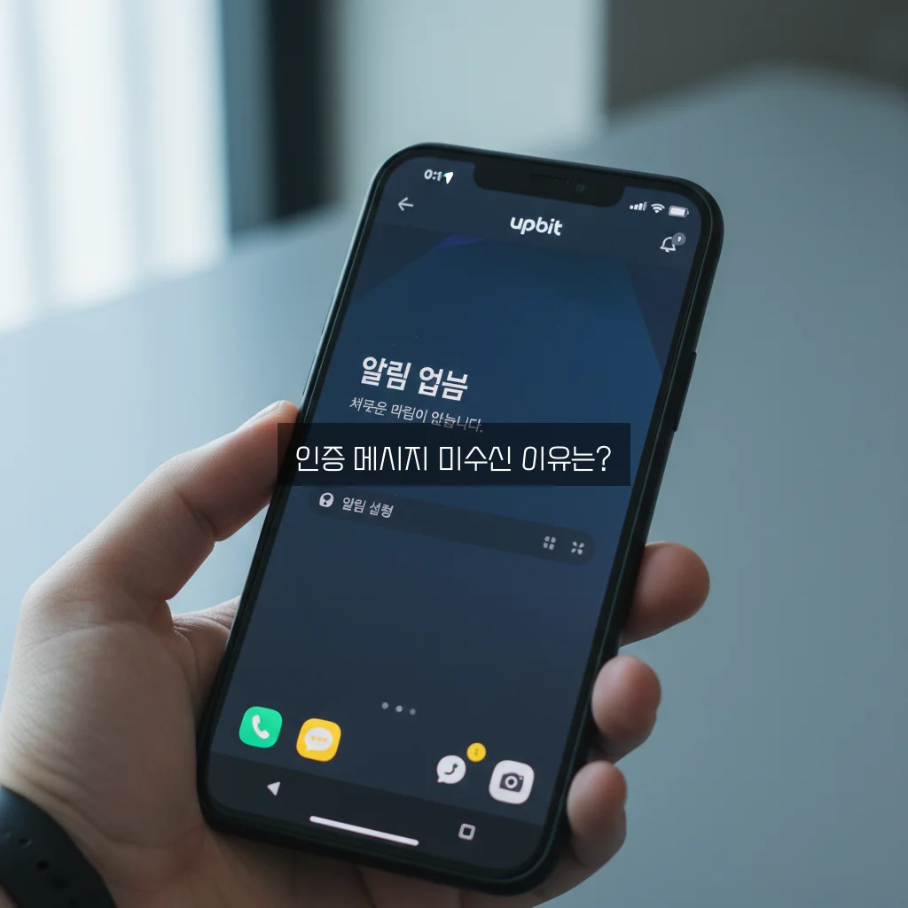 업비트 2채널 인증 카카오톡 안 옴 관련 이미지 1