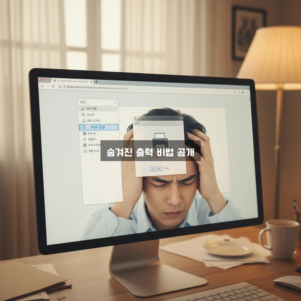정부24 프린터 