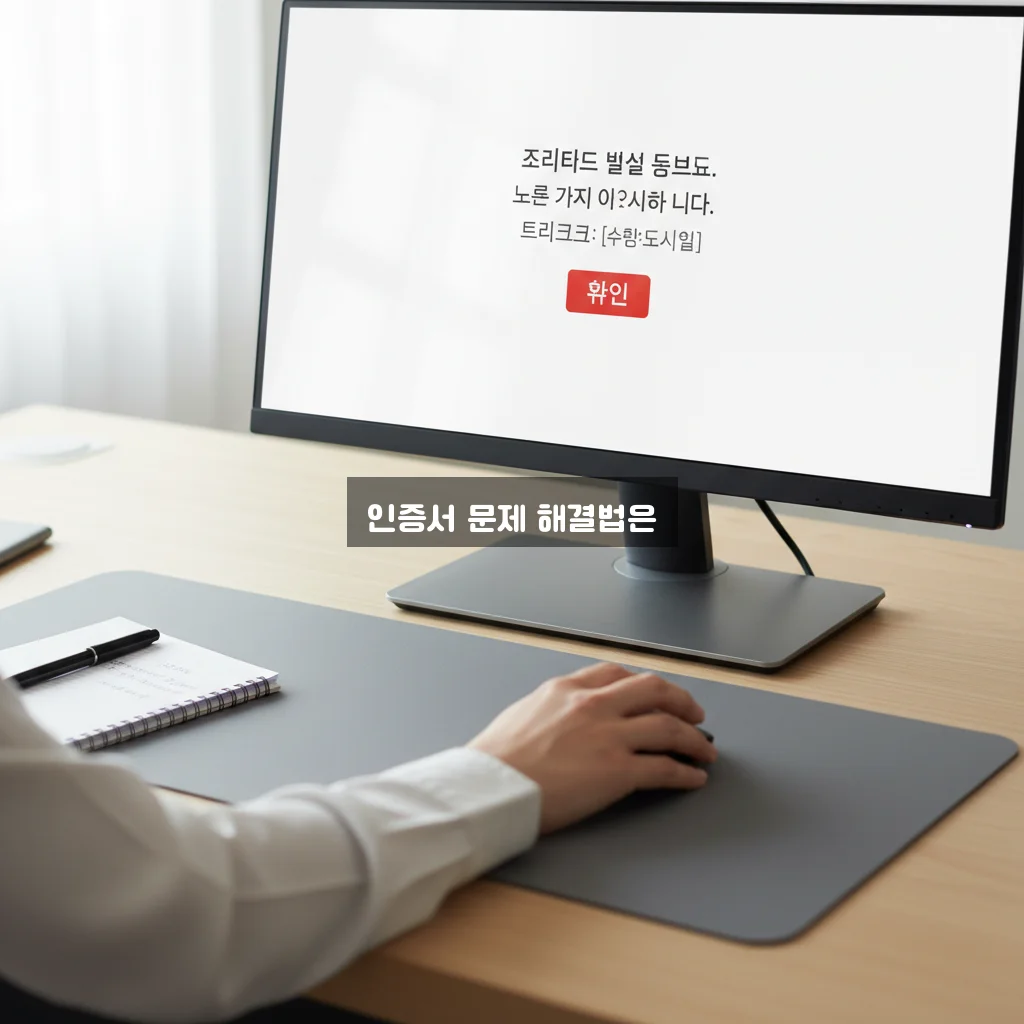 카카오 인증서 발급 오류 및 비밀번호 찾기 관련 이미지 1