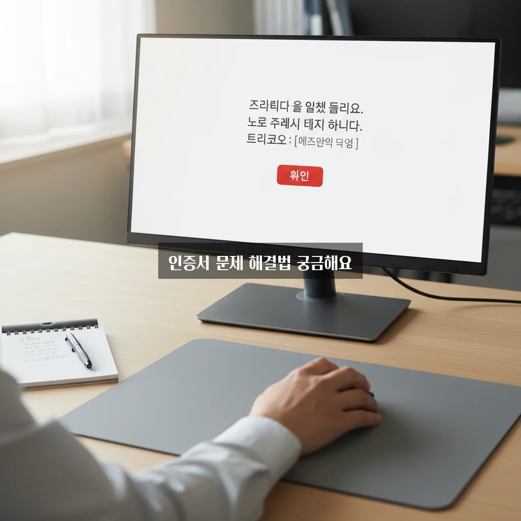 카카오 인증서 발급 오류 및 비밀번호 찾기 관련 이미지 3