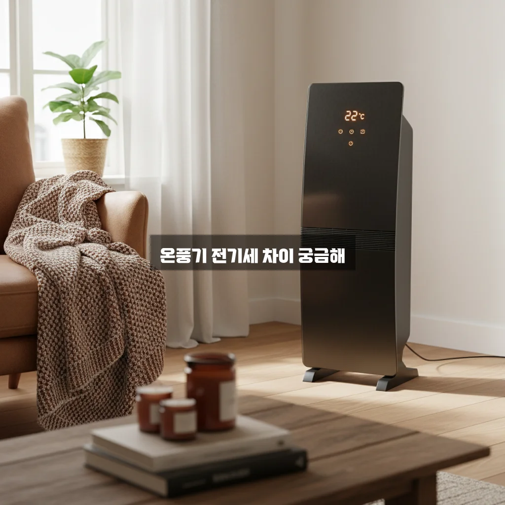가정용 온풍기 전기세 비교 관련 이미지 2