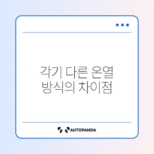 카본매트 vs 온수매트 장단점