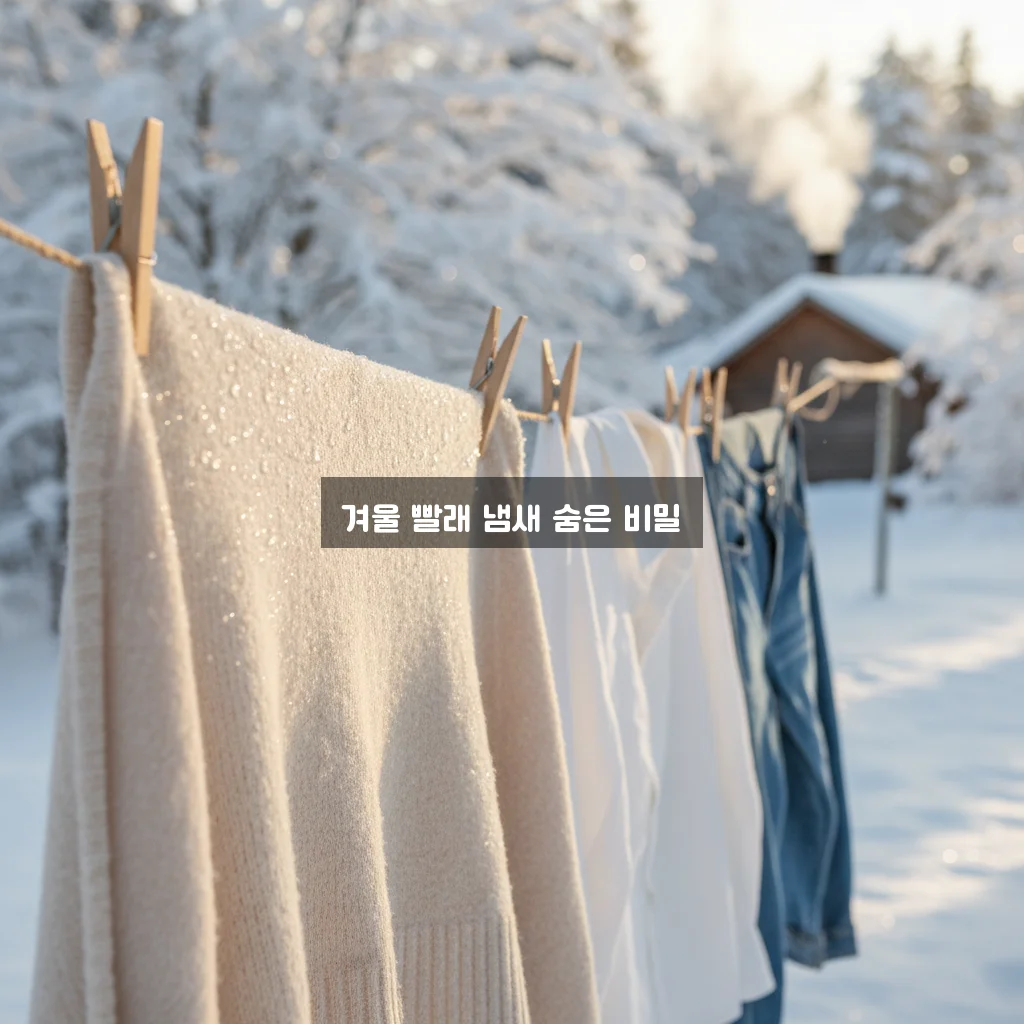 겨울철 빨래 냄새 제거 관련 이미지 3