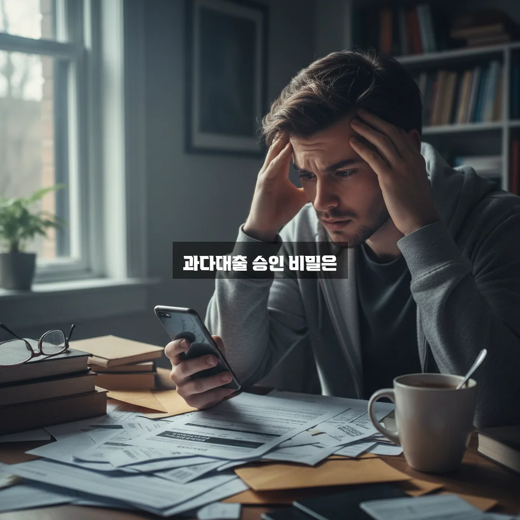 모바일 소액대출 기대출 과다자 승인 사례 관련 이미지 1