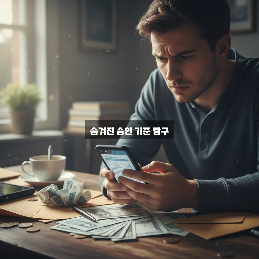 모바일 소액대출 기대출 과다자 승인 사례 관련 이미지 2