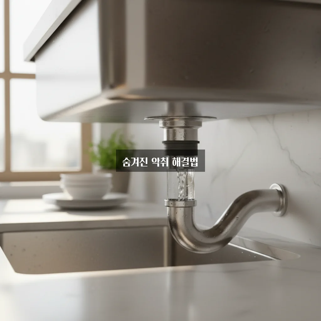 배수구 냄새 차단 트랩 관련 이미지 2