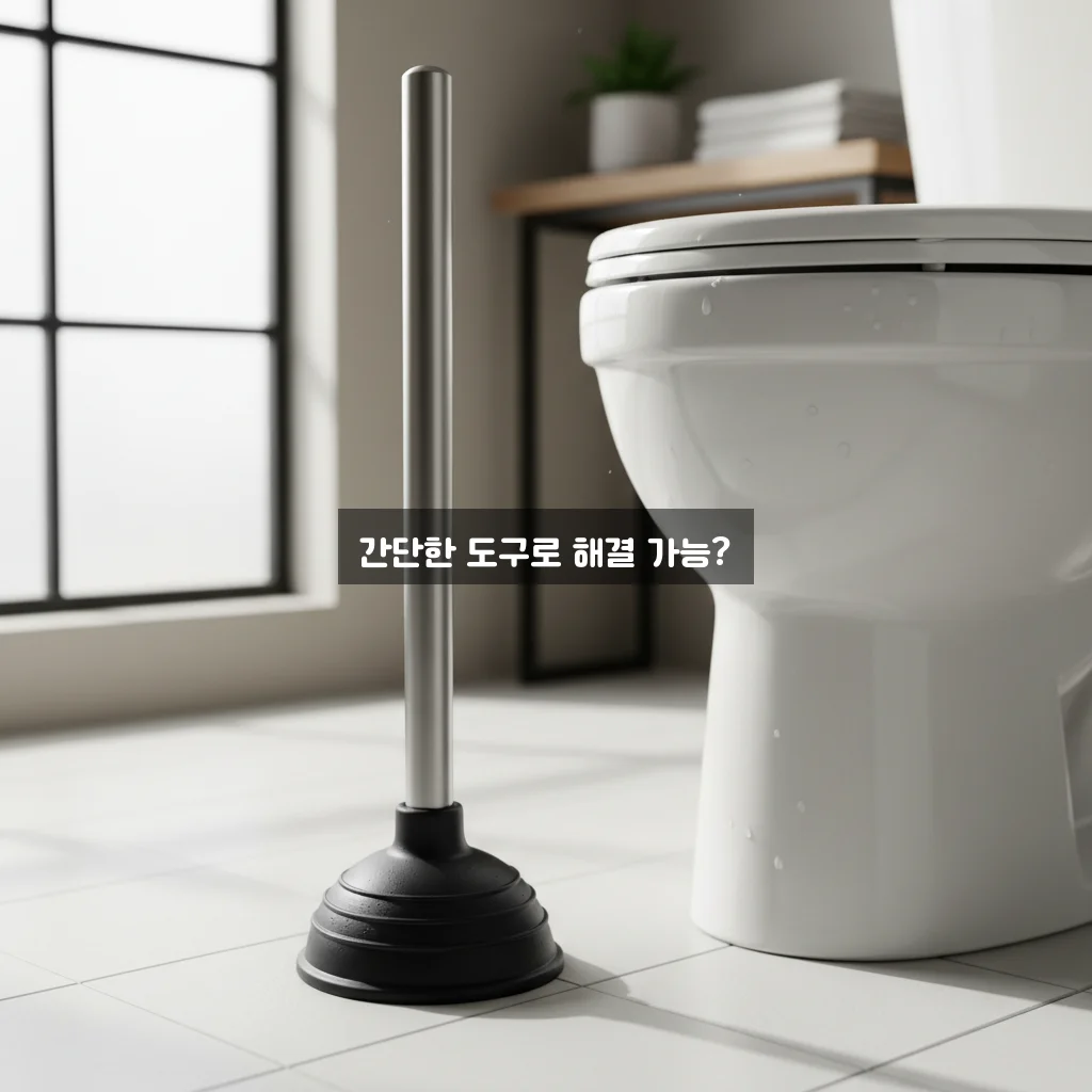 변기 막혔을 때 뚫는 법 관련 이미지 2