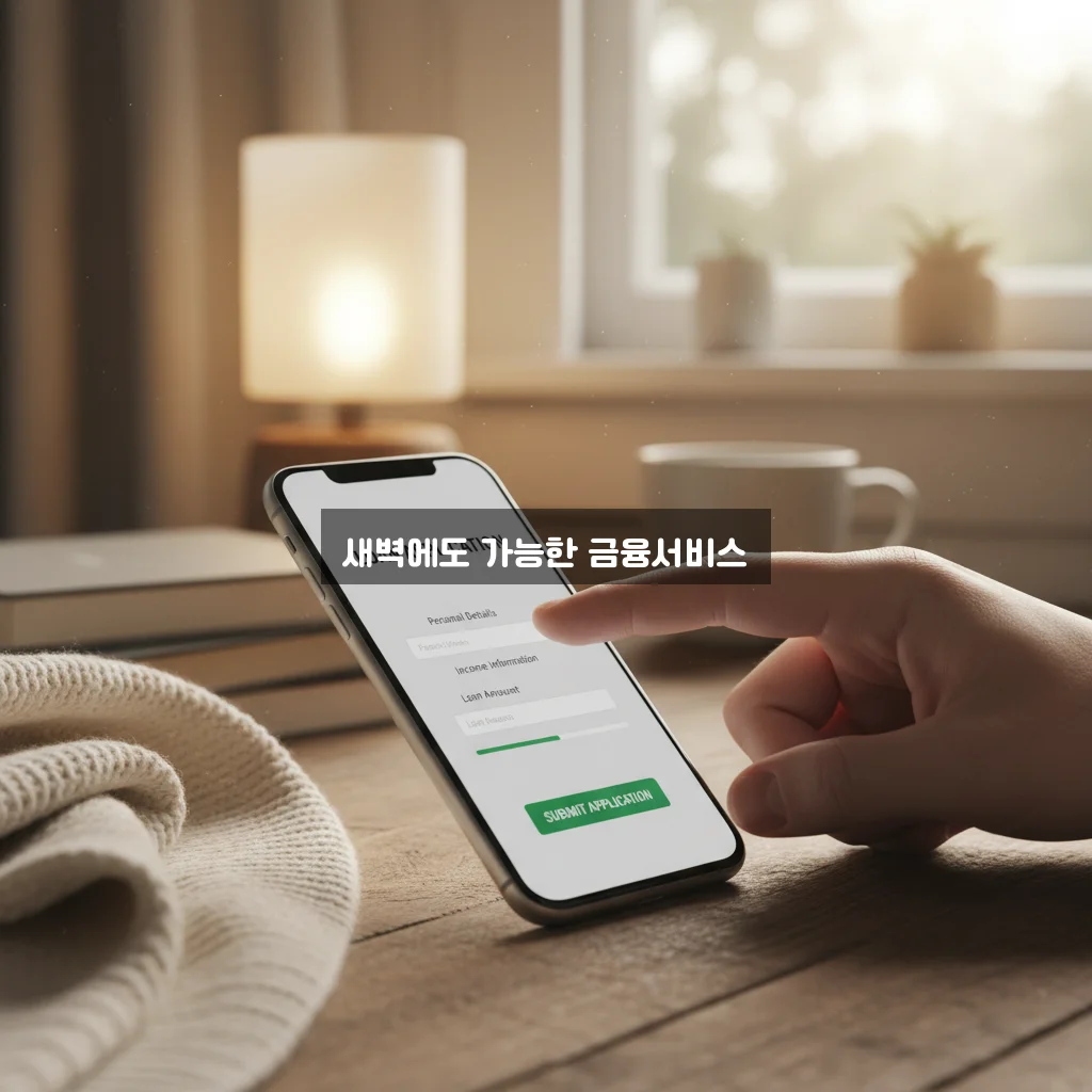 새벽 대출 가능한 곳 24시간 즉시 입금 관련 이미지 3