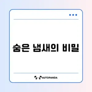 배수구 냄새 차단 트랩