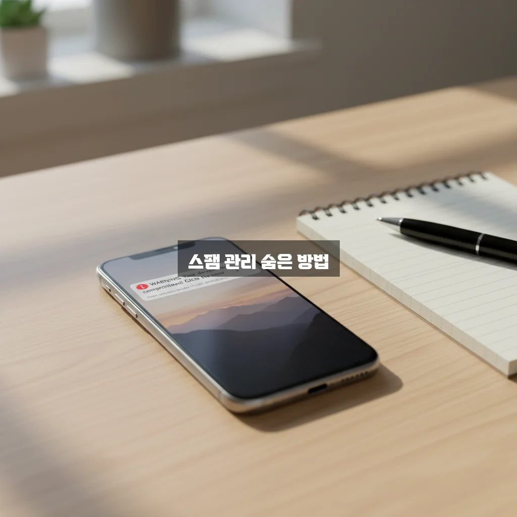 스팸 문자 차단 방법 및 KISA 신고 관련 이미지 2