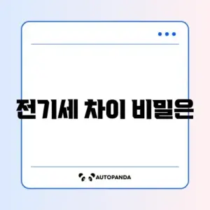 가정용 온풍기 전기세 비교