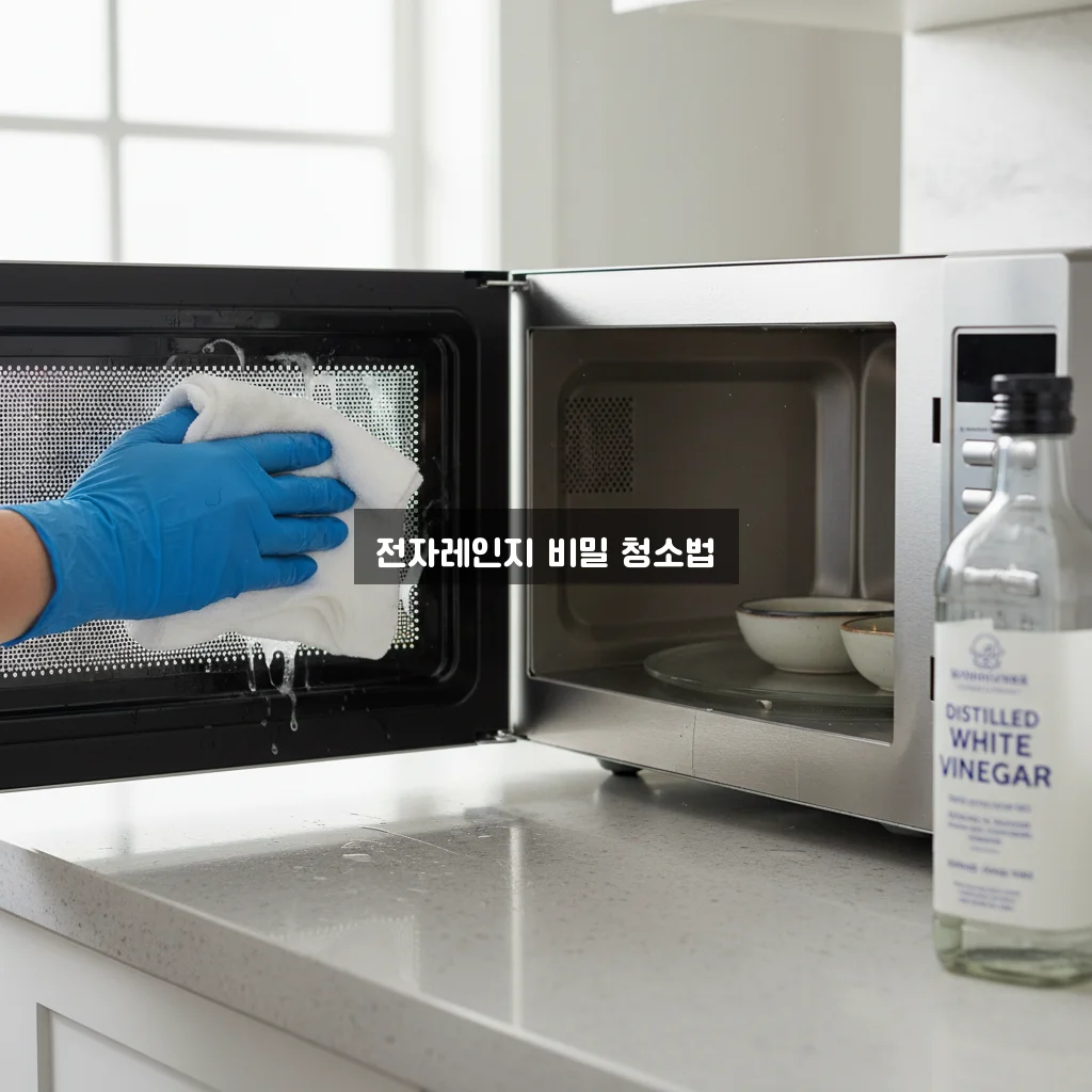 전자레인지 청소 식초 활용 관련 이미지 3