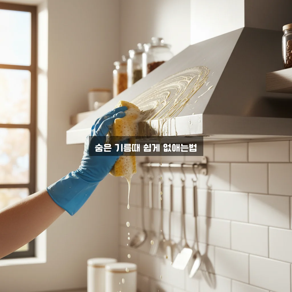 주방 후드 기름때 제거 관련 이미지 2