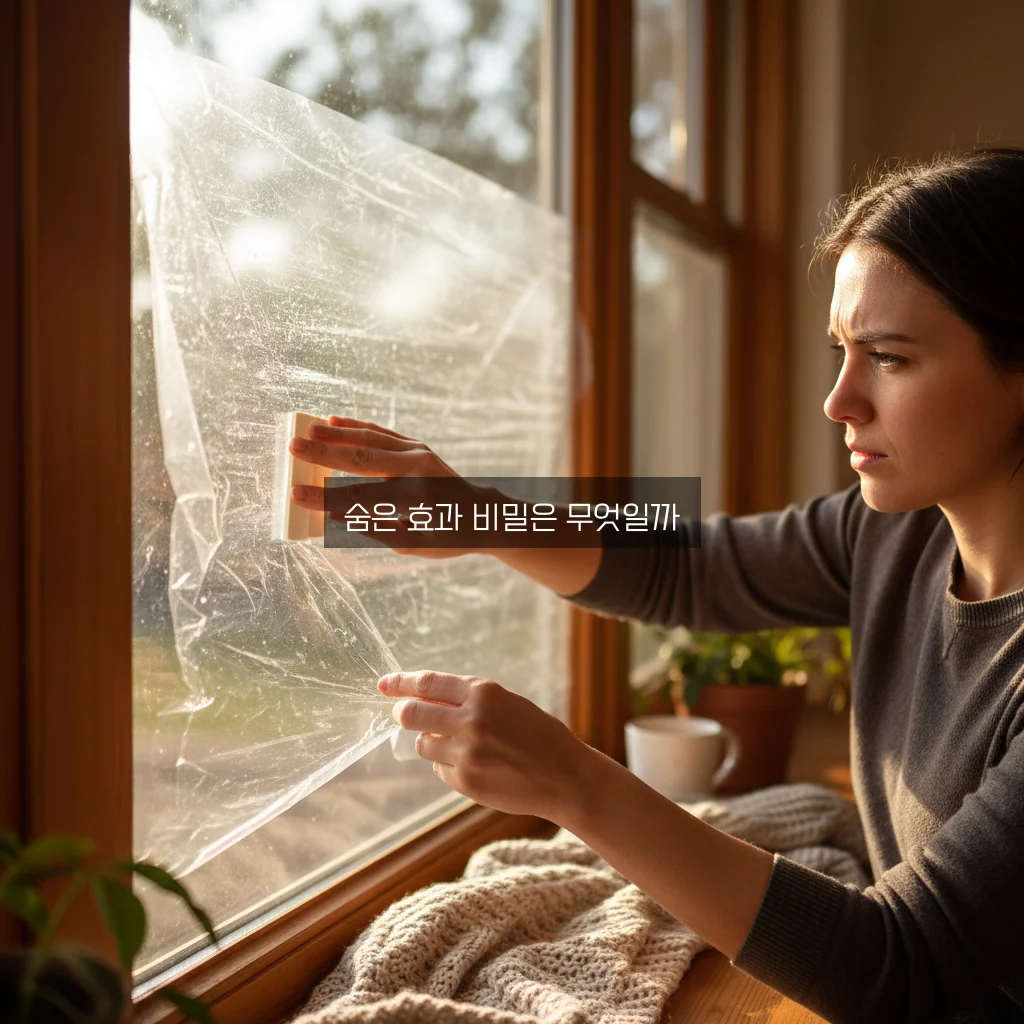 창문 단열 뽁뽁이 붙이는 법 관련 이미지 1