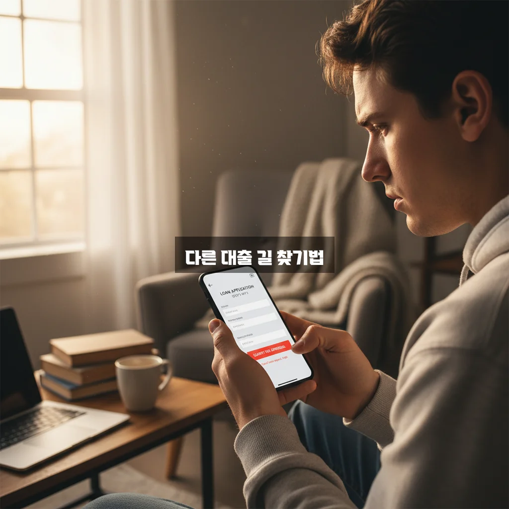 핀크 생활비대출 부결 시 번개대출 신청 방법 관련 이미지 2