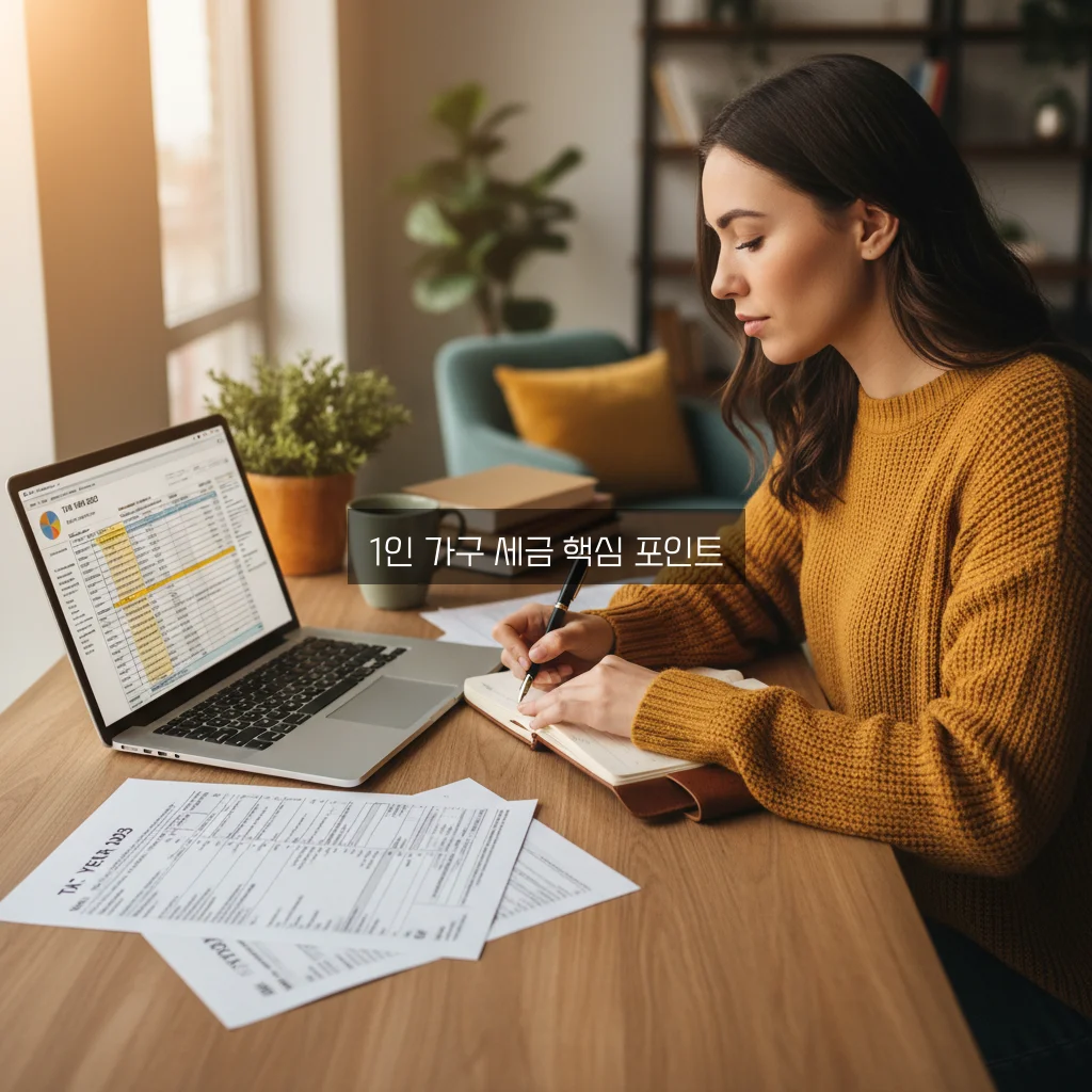 1인 가구 세금 완벽 비교 가이드 알아보기 관련 이미지 1