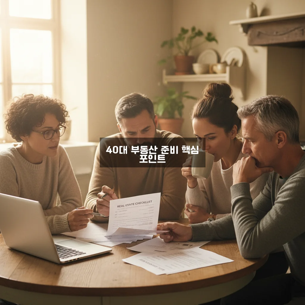 40대를 위한 부동산 체크리스트와 수수료 완벽 정리 관련 이미지 2
