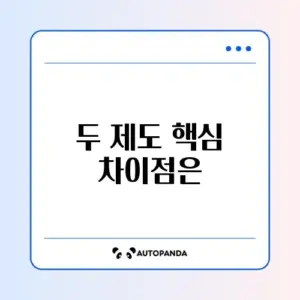 국민연금과 건강보험 차이 완벽 정리 체크리스트 알아보기