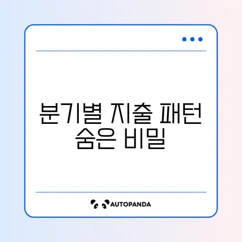 1인 가구 가계부 분기별 관리 완벽 정리 가이드 썸네일