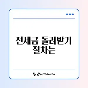 전세 보증금 반환 소송, 핵심 절차와 체크리스트 완벽 가이드 알아보기