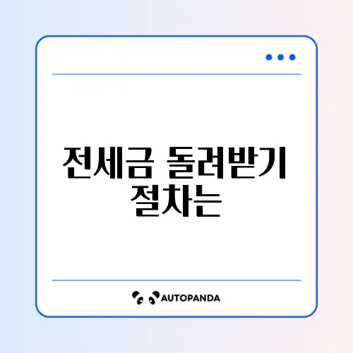 전세 보증금 반환 소송, 핵심 절차와 체크리스트 완벽 가이드 알아보기 썸네일