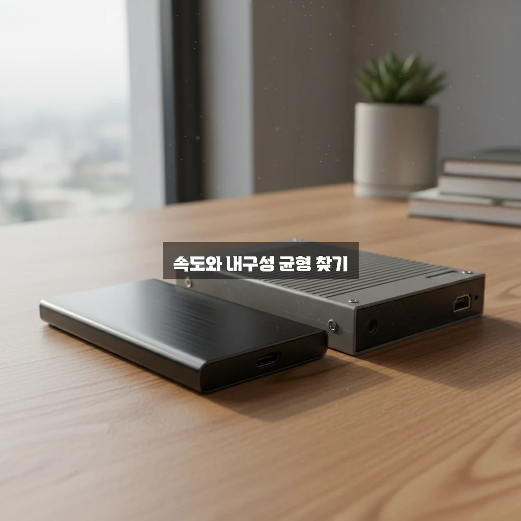 SSD 외장하드 속도 테스트 및 데이터 보존성 좋은 모델 관련 이미지 1