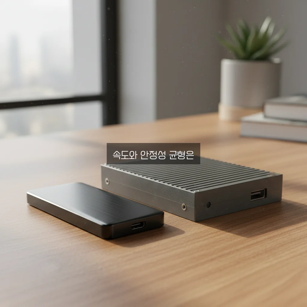 SSD 외장하드 속도 테스트 및 데이터 보존성 좋은 모델 관련 이미지 2
